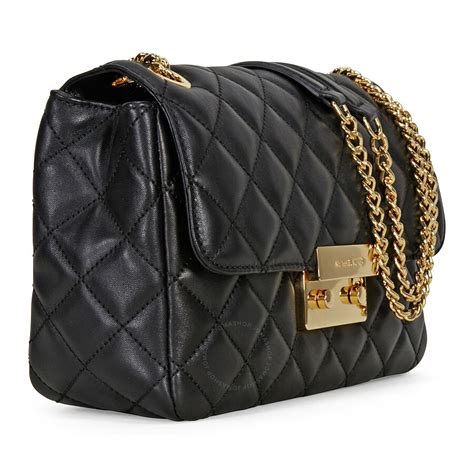 michael michael kors large sloan quilted shoulder bag uk|michael kors leather shoulder bag.